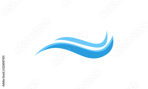 blue water wave vector