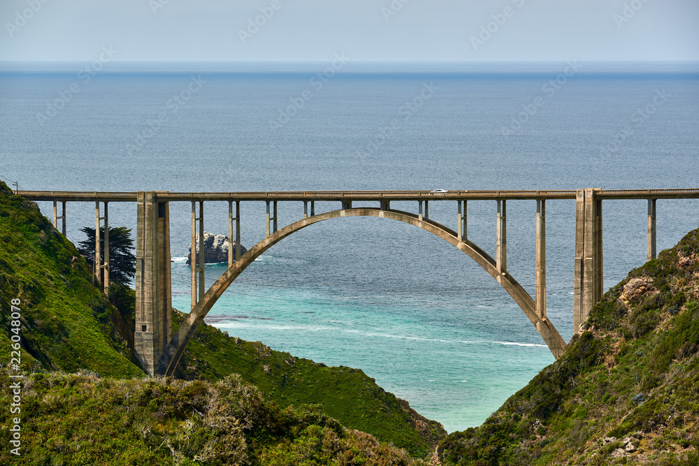 Bixby Creek Bridge on Highway 1, California