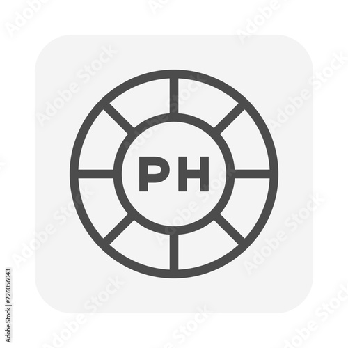 ph scale icon