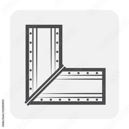 waterstop rubber icon