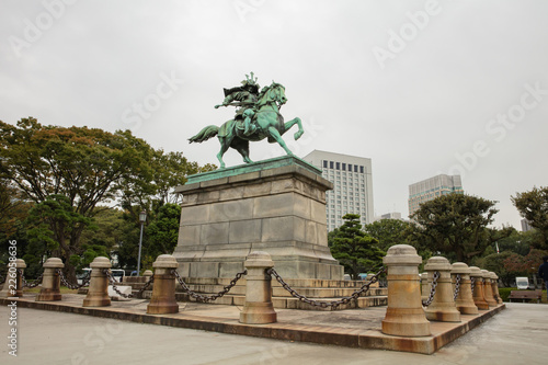 Kusunoki Masashige statue photo