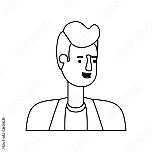 young man avatar character