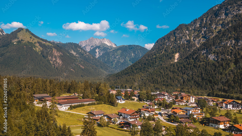 Beautiful alpine view at the Achensee - Pertisau - Tyrol - Austria