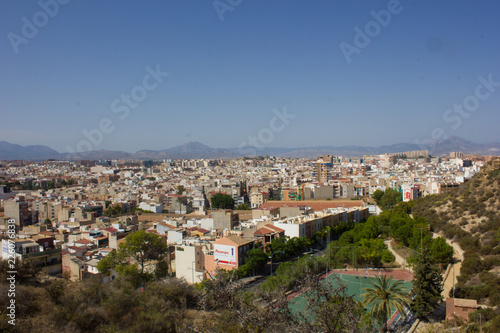 the city of Alicante Spain