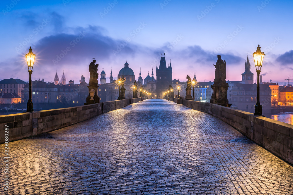Naklejka premium Most Karola w Pradze, Czechy