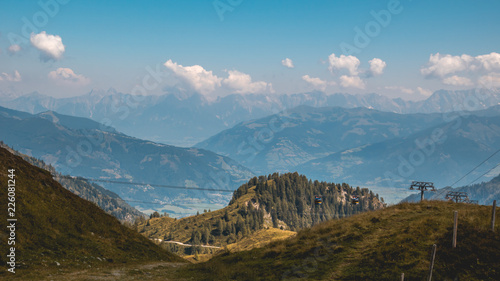 Fototapeta Naklejka Na Ścianę i Meble -  Beautiful alpine view at Kitzsteinhorn - Salzburg - Austria