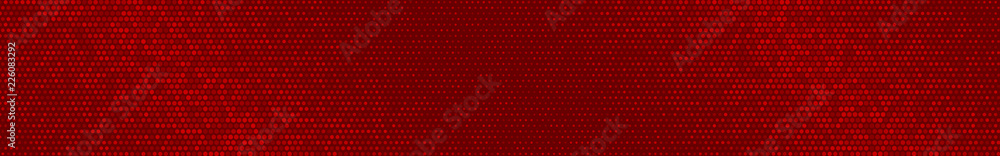 Abstract halftone gradient horizontal banner in randomly shades of red colors Abstract halftone gradient horizontal banner in randomly shades of red colors
