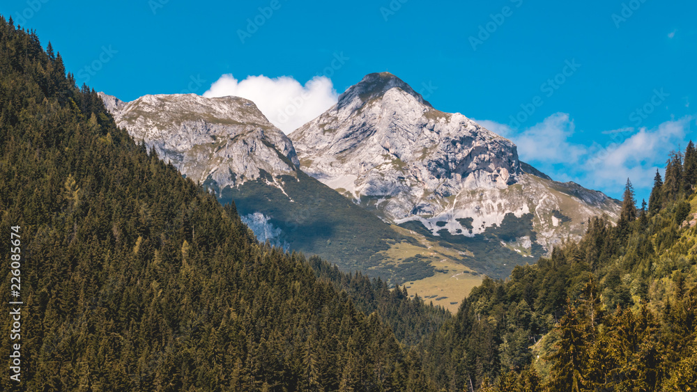 Beautiful alpine view at Werfenweng - Salzburg - Austria Beautiful alpine view at Werfenweng - Salzburg - Austria