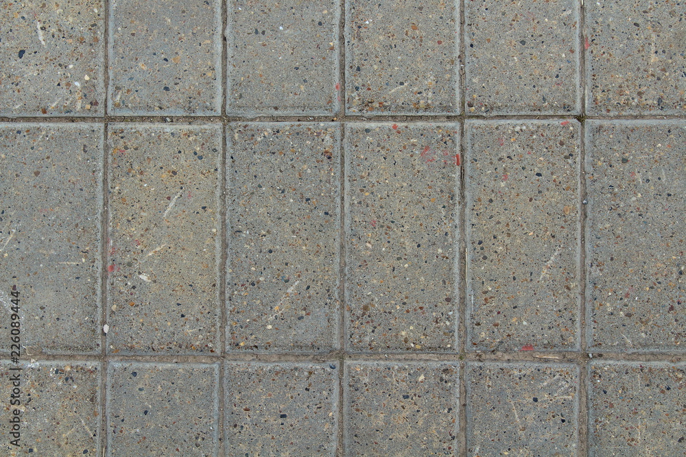 Rectangular paving slabs. View from above. Close-up. Background. Texture. Rectangular paving slabs. View from above. Close-up. Background. Texture.