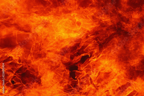 background of fire as a symbol of eternal torment