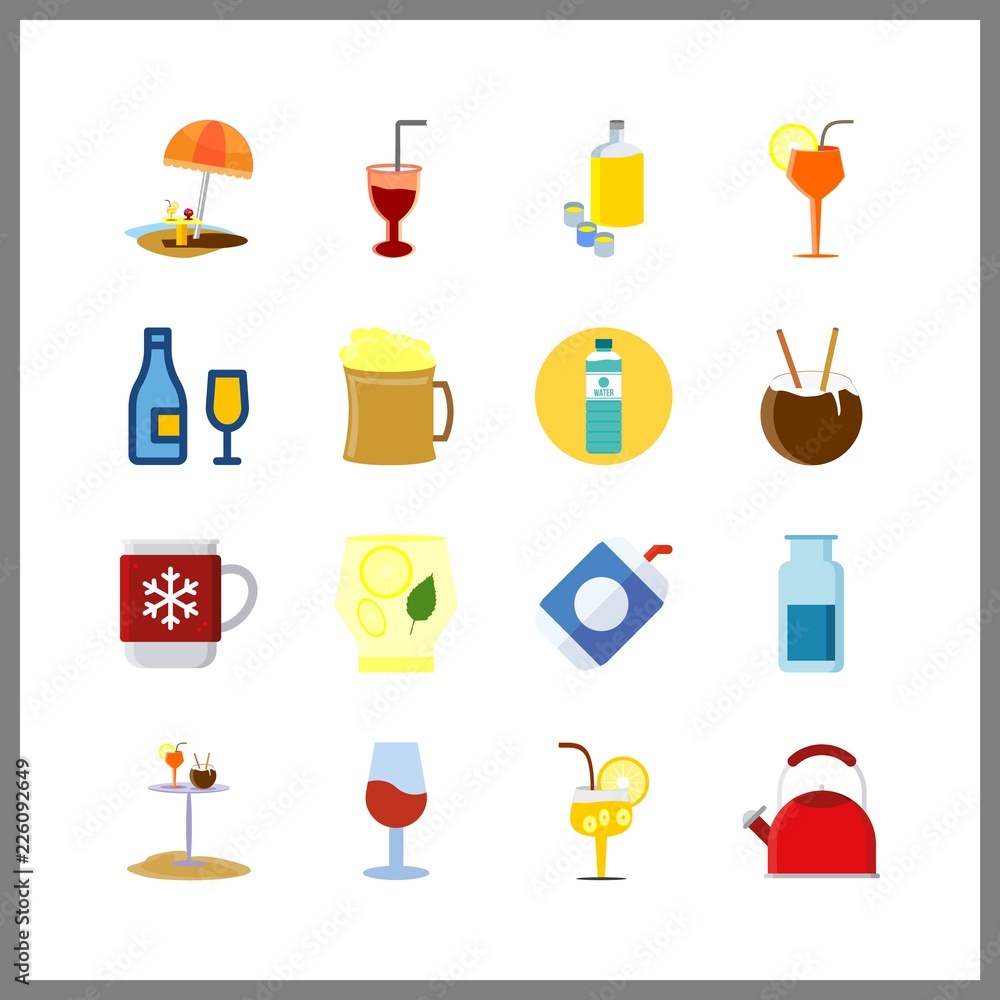 beverage icon. wine glass and beer vector icons in beverage set. Use this illustration for beverage works. beverage icon. wine glass and beer vector icons in beverage set. Use this illustration for beverage works.