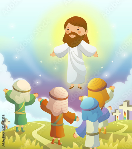 Jesus Christ blessing prophets