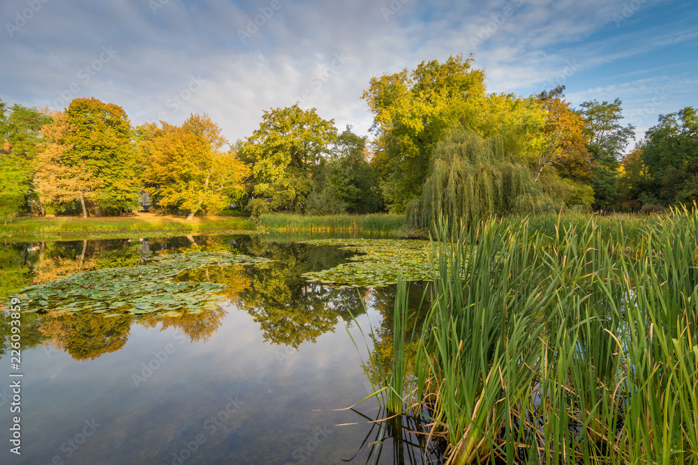 Herbst im Arthur Bretschneider Park in Leipzig Herbst im Arthur Bretschneider Park in Leipzig