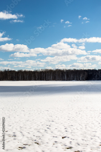 Snow Covered Field 02