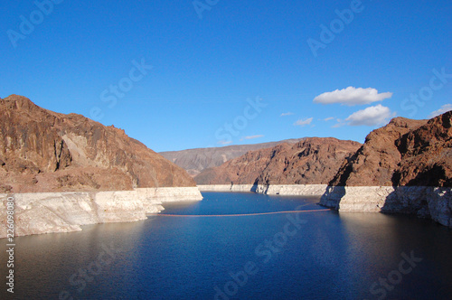 Lake Mead National Recreation Area near Hoover Dam in Nevada, USA.