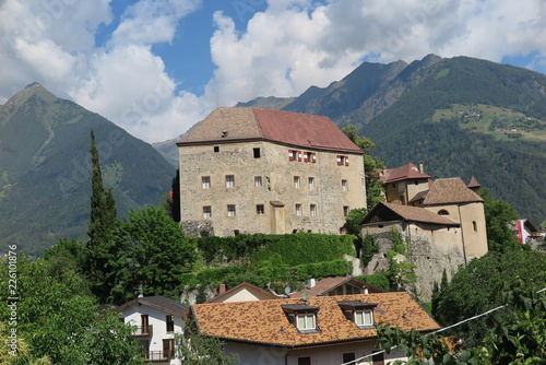 Blick auf Schenna, Südtirol photo