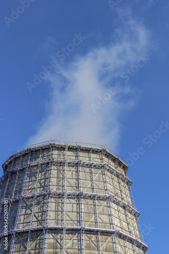 The cooling tower