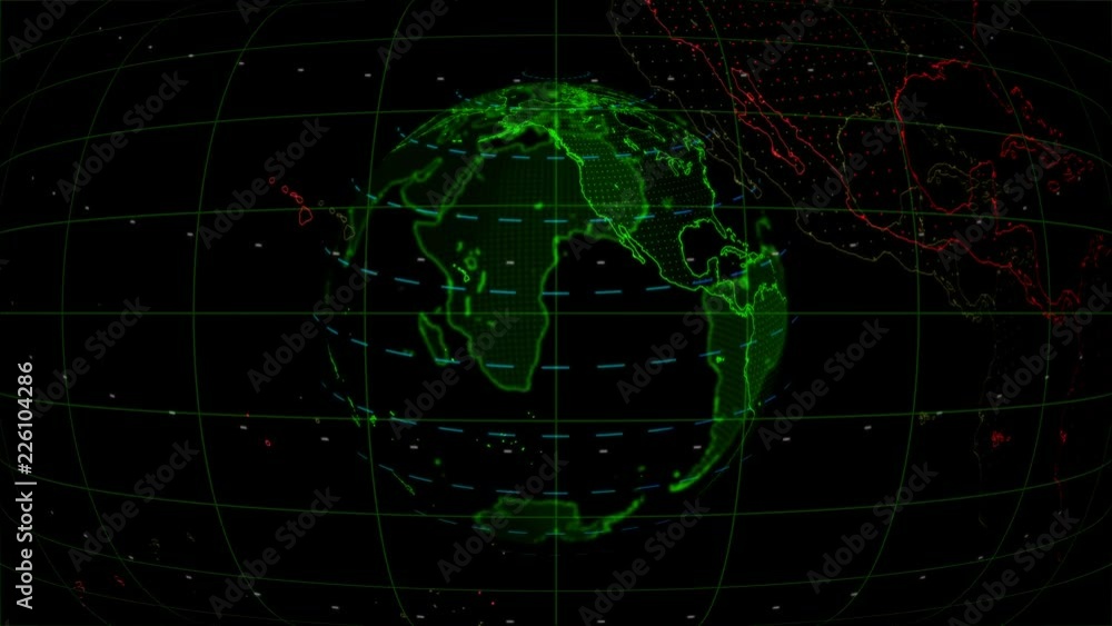 Digital green shinny globe of Earth. Digital data globe, abstract 3D rendering of a scientific technology data network around planet earth. data flood of modern digital age concept. Abstract world map Digital green shinny globe of Earth. Digital data globe, abstract 3D rendering of a scientific technology data network around planet earth. data flood of modern digital age concept. Abstract world map