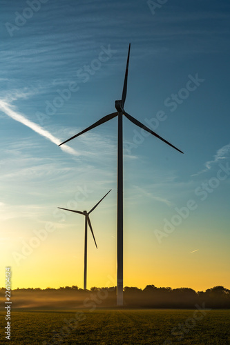 Windenergie mit Bodennebel