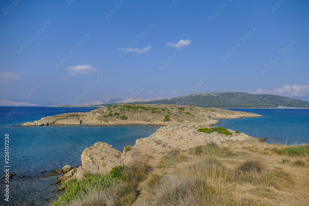Felsenküste Insel Rab Kroatien