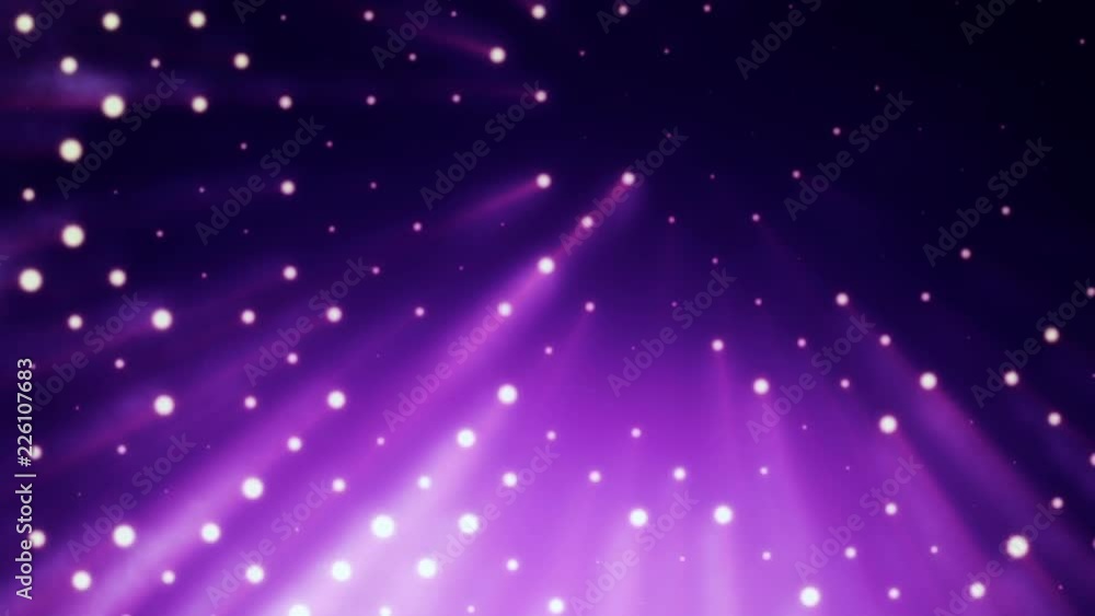 Abstract background with wall from lamps of bright light. Glowing and bright light bulbs. Projector of light rays. Animation of seamless loop. Abstract background with wall from lamps of bright light. Glowing and bright light bulbs. Projector of light rays. Animation of seamless loop.