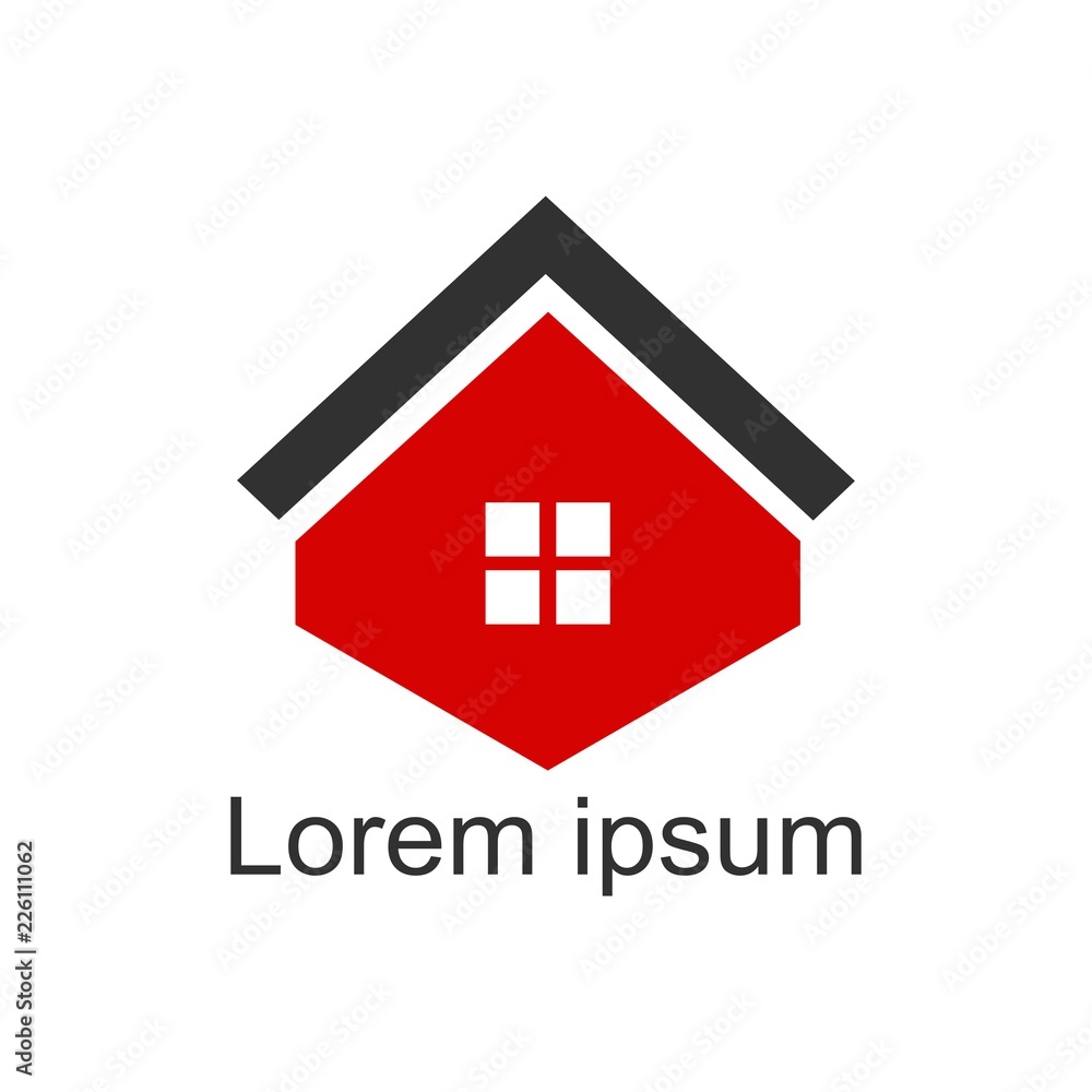 Obraz premium House logo.modern design.vector illustration