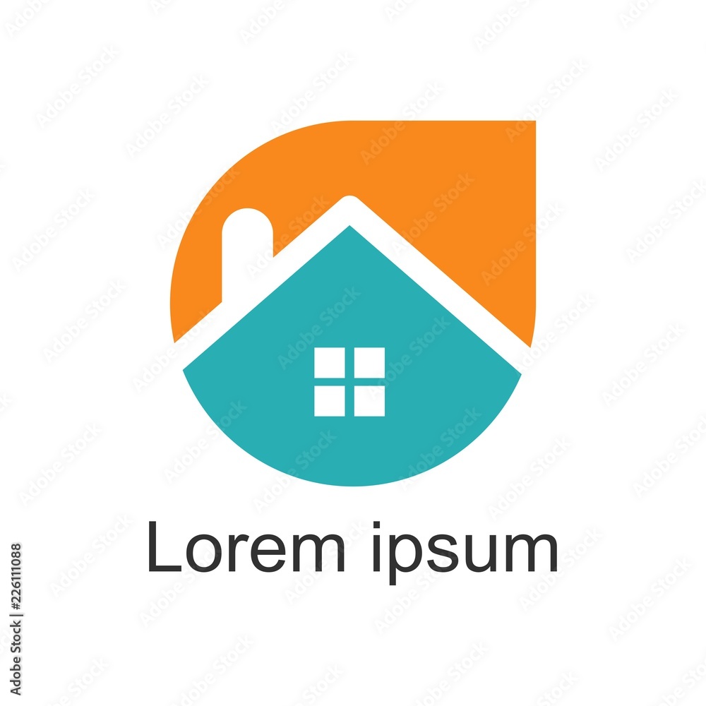 House logo.modern design.vector illustration House logo.modern design.vector illustration