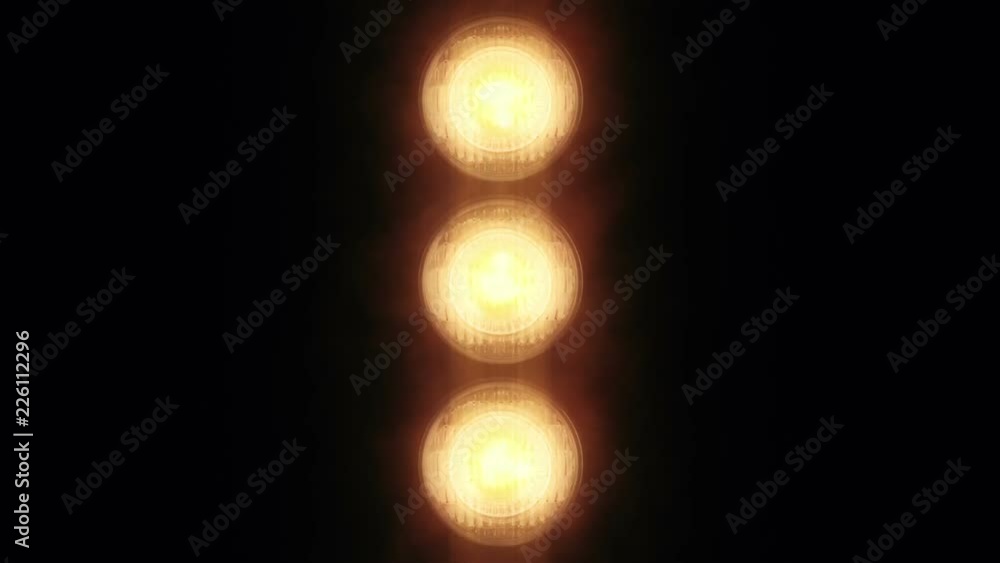 Animation of flashing light bulbs on led wall or projectors for stage lights. Animation of seamless loop. Animation of flashing light bulbs on led wall or projectors for stage lights. Animation of seamless loop.
