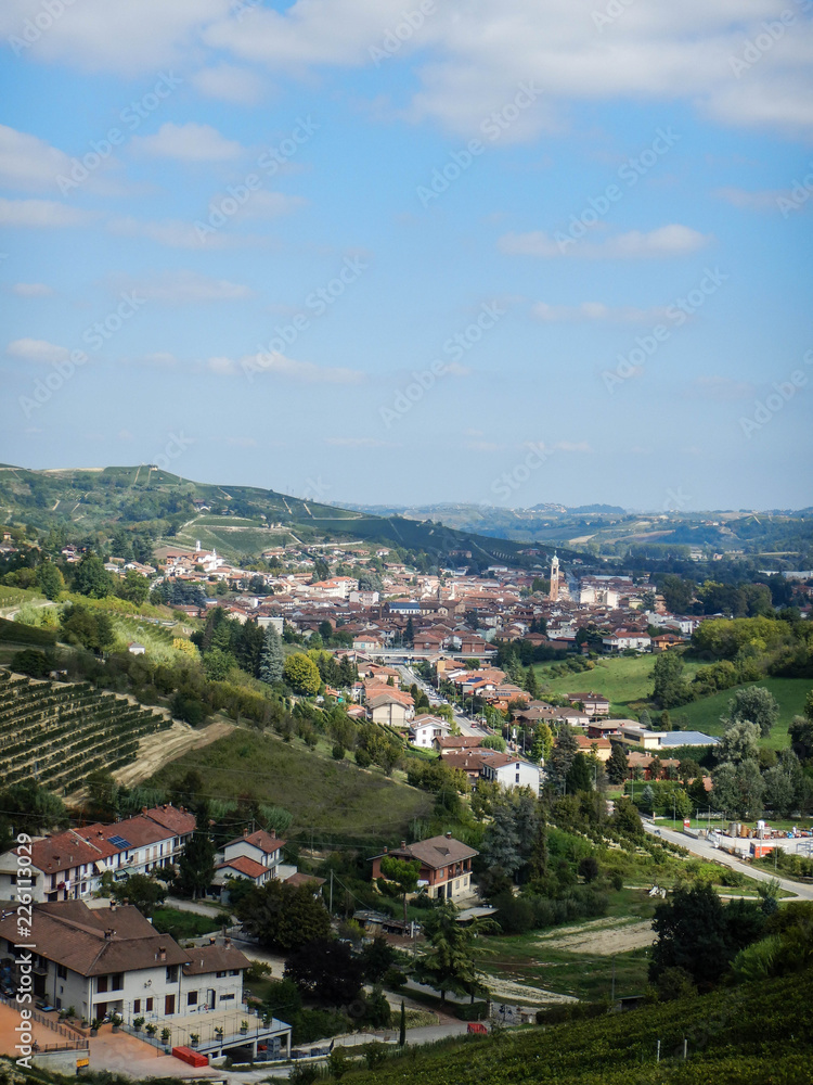 Cityscpae of Canale, Piedmont - Italy