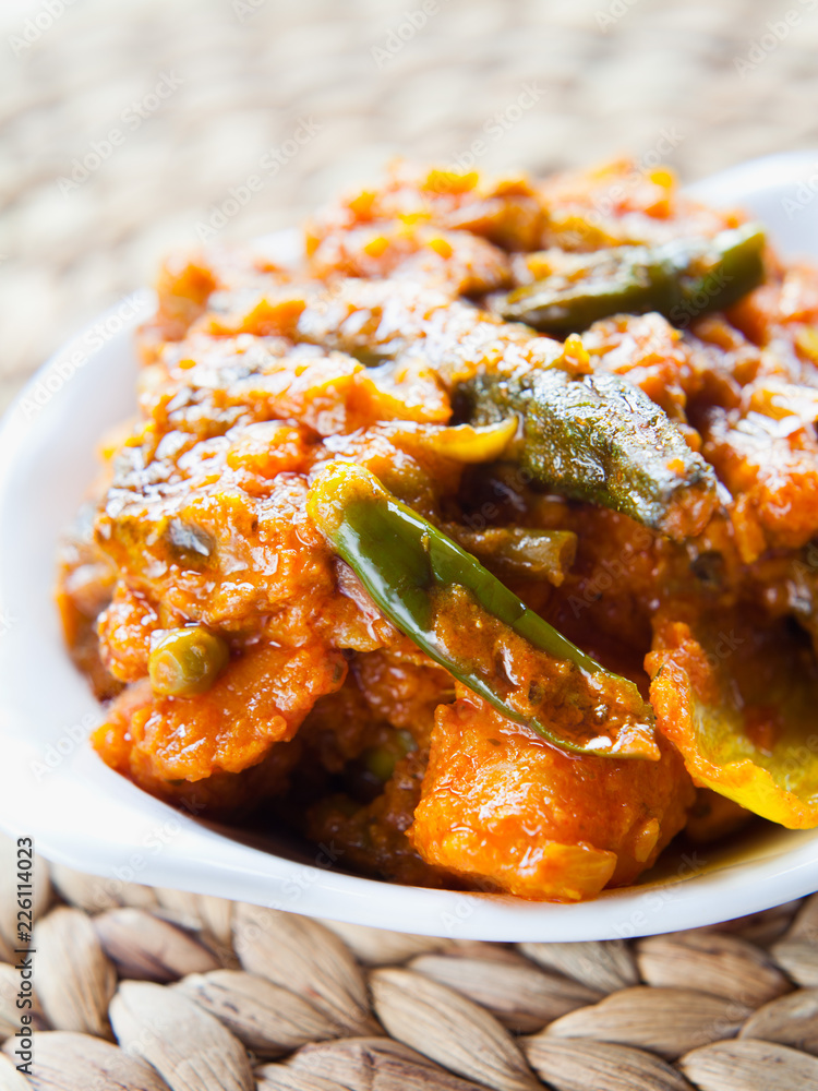 Indian Vegetable Curry Stock Photo | Adobe Stock