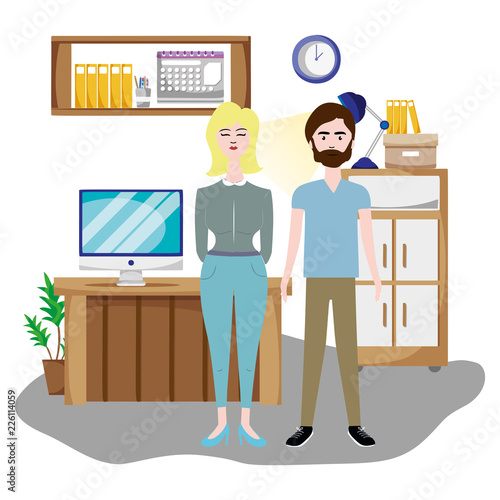 Business coworker at office