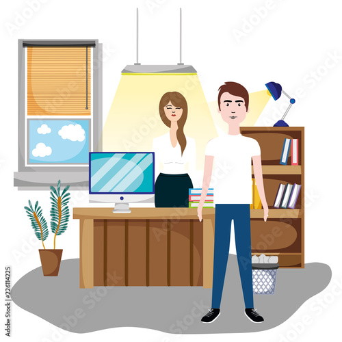 Business coworker at office