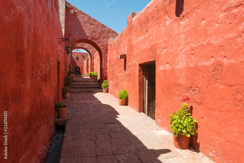 arches and alleys Santa Catalina monastery Arequipa