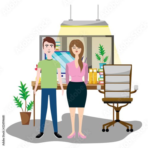 Business coworker at office