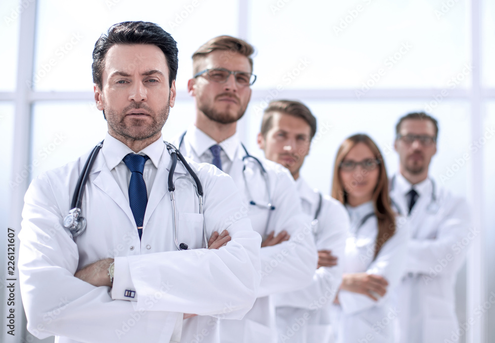 team of therapists standing in the hallway team of therapists standing in the hallway