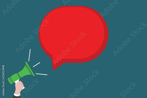 Flat design business vector illustration concept. Business ad for website and promotion banners. empty social media copy space text for your own texts Template art esp isolated promoting Service