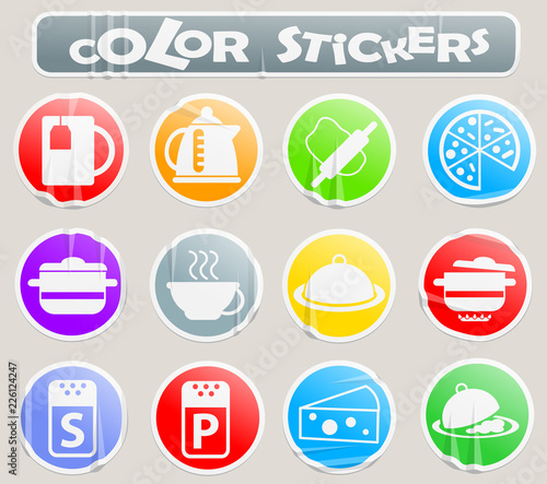 kitchen color stickers
