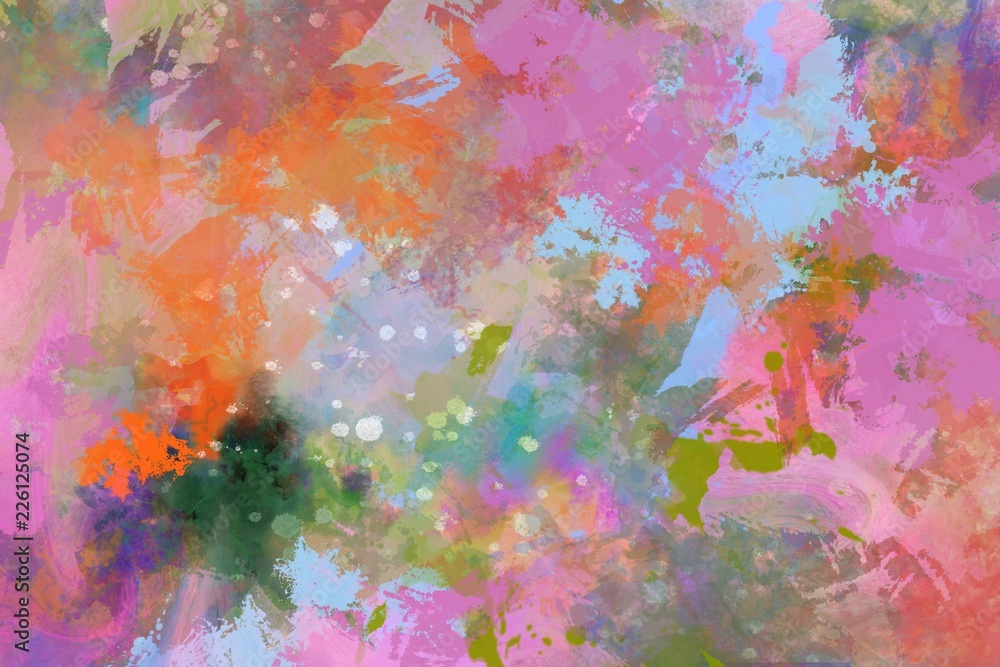 Bold Artistic painted abstract background, loose brushstrokes, bright colors dimensional layers, multicolored backdrop pattern design for any artistic use Bold Artistic painted abstract background, loose brushstrokes, bright colors dimensional layers, multicolored backdrop pattern design for any artistic use
