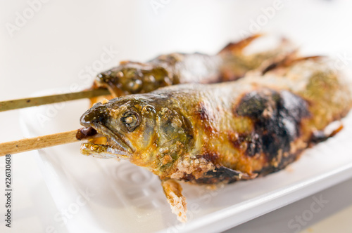 鮎の塩焼き