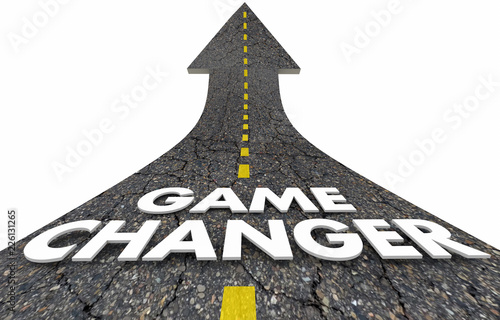 фотографія Game Changer New Rules Approach Plan Road Arrow 3d Illustration