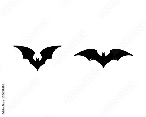 Bat logo illustration