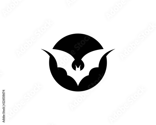 Bat logo illustration