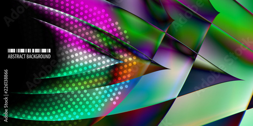 Geometric colorful abstract background