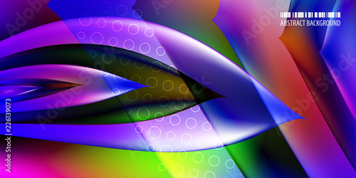 Geometric colorful abstract background