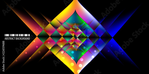 Geometric colorful abstract background