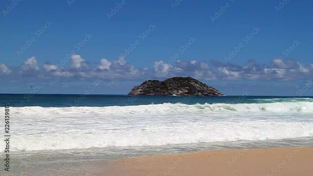 The Indian Ocean at the Seychelles Islands. The 115-island country, whose capital is Victoria, lies 1,500 kilometres east of mainland East Africa. The Indian Ocean at the Seychelles Islands. The 115-island country, whose capital is Victoria, lies 1,500 kilometres east of mainland East Africa.