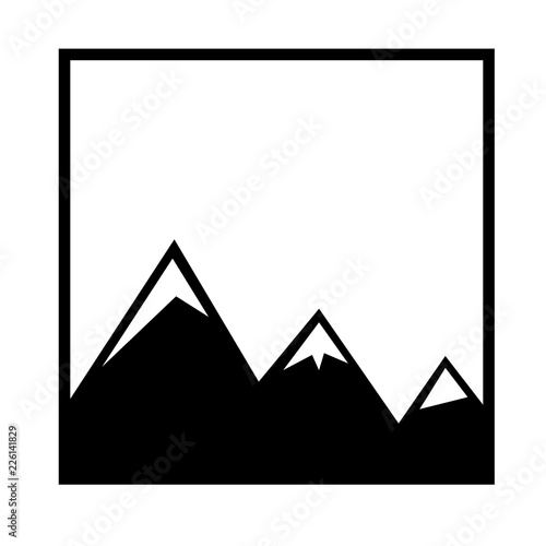 Logo Zeichen Berge