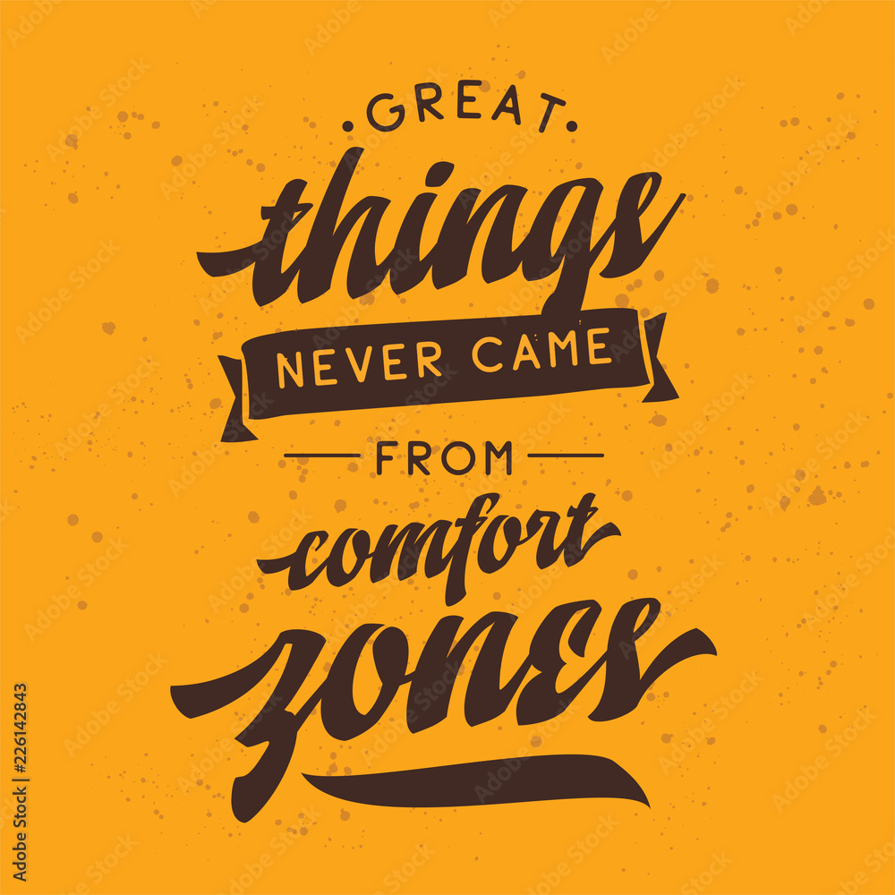 Obraz premium Typography for t shirt or sweatshirt printing and embroidery. Print for tee. Inspirational quote, motivation.