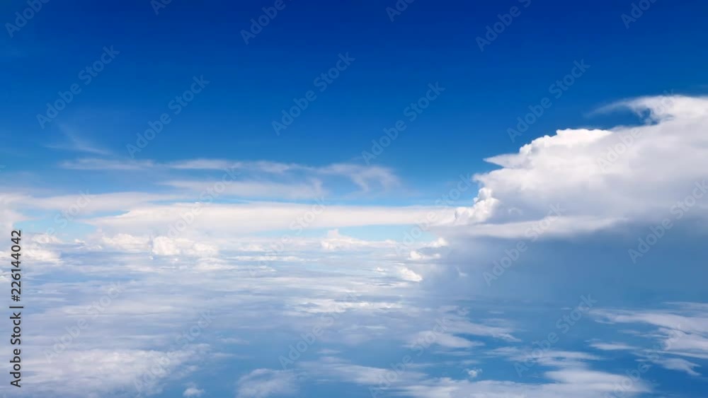 飛行機から見る空 飛行機から見る空