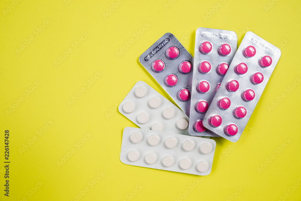 Tablets and pills. Heap of colorful medical tablets, capsules and pills. Health care concept.copy space. Tablets and pills. Heap of colorful medical tablets, capsules and pills. Health care concept.copy space.